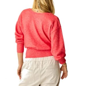 Carve Designs Ruth Reversible Fuzzy Sweater – Women’s